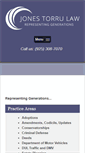 Mobile Screenshot of jonestorrulaw.com